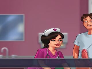 Summertime Saga - Nurse Sucks Her Patient's Huge peter